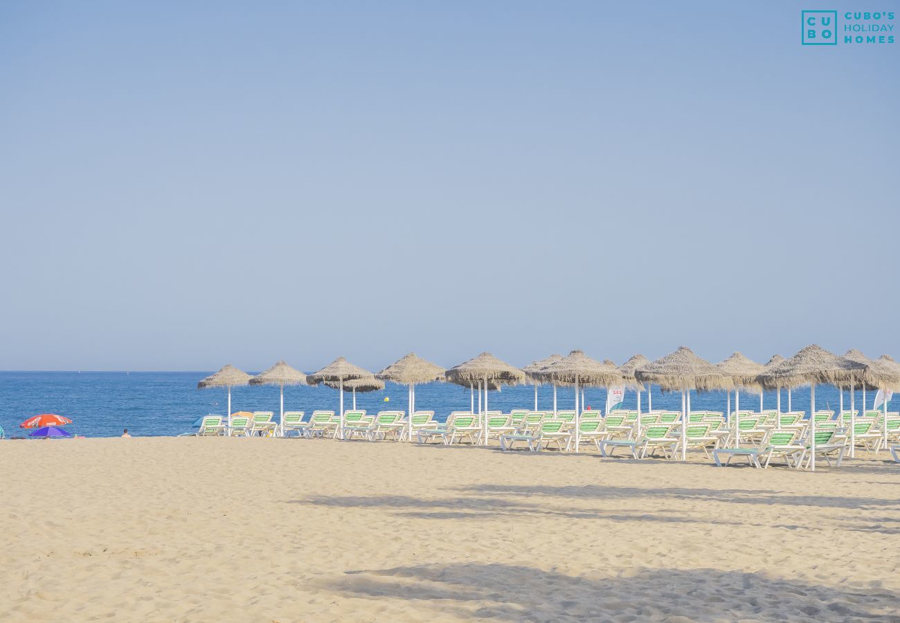 Beach near this apartment in Torremolinos