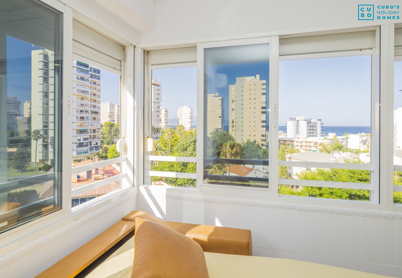 Living room of this apartment in Torremolinos