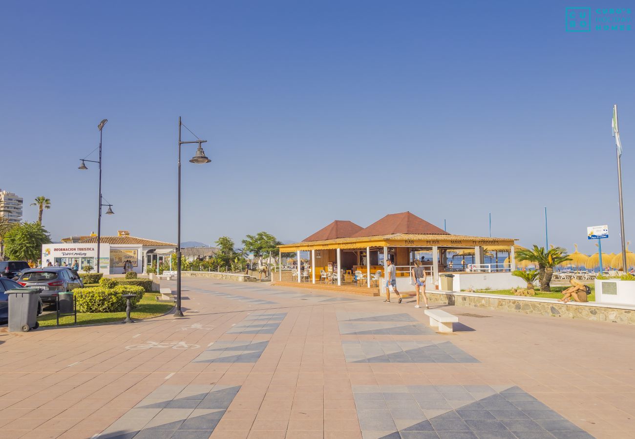 Beach near this apartment in Torremolinos