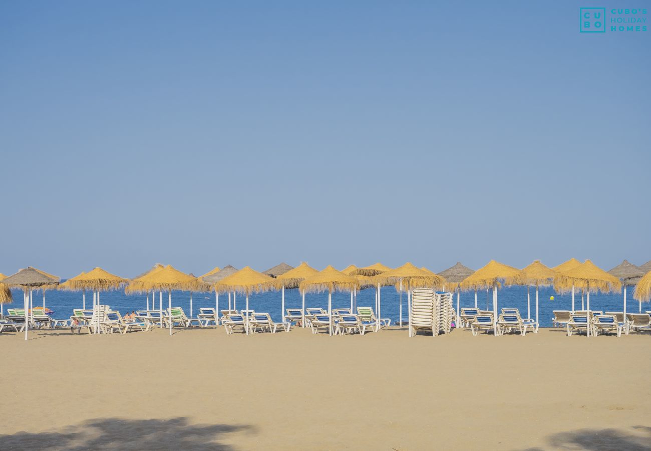 Beach near this apartment in Torremolinos