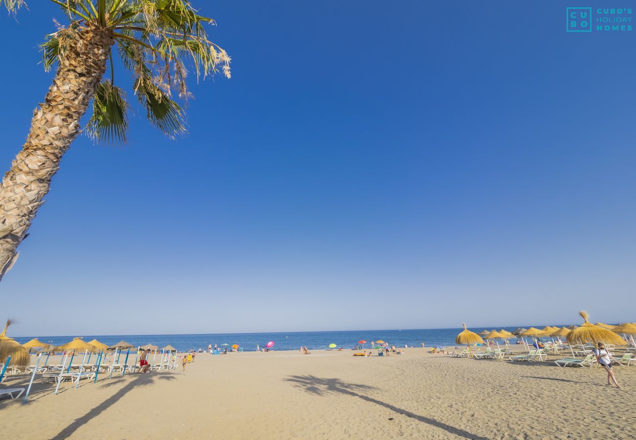 Beach near this apartment in Torremolinos