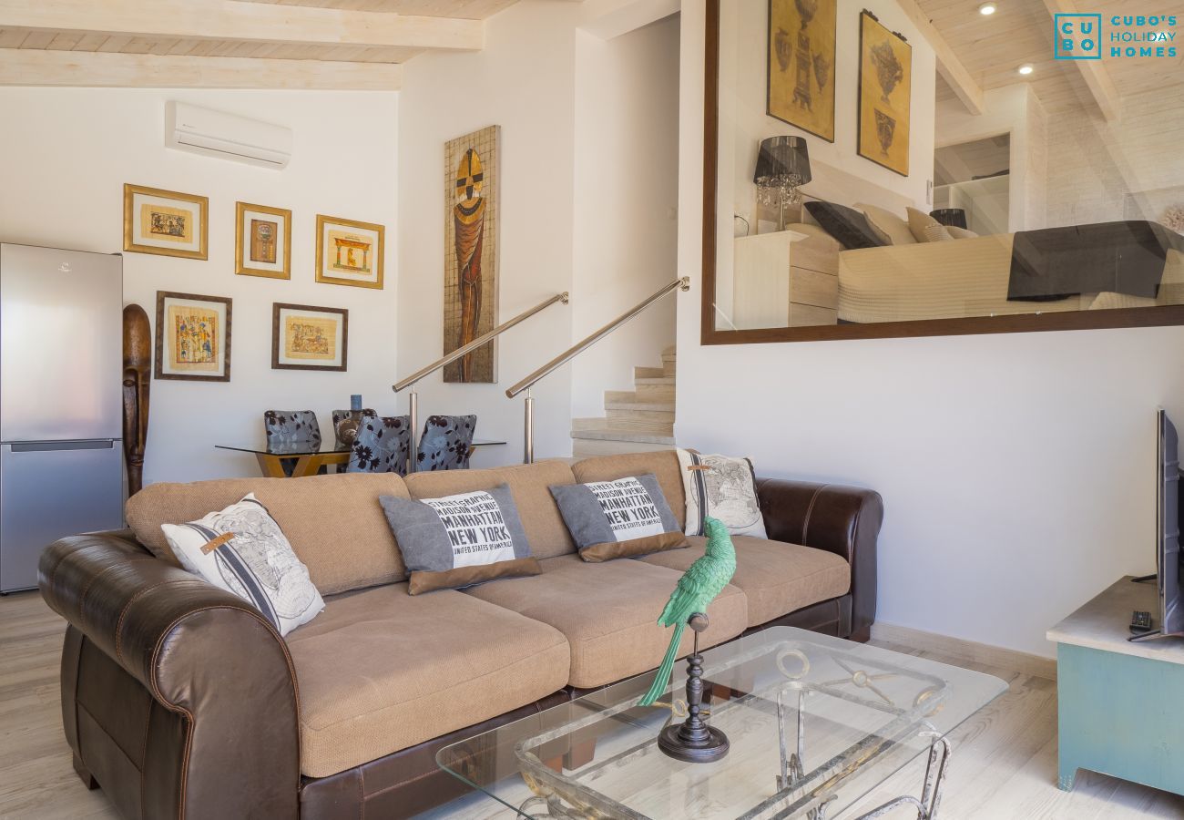 Living room of this farm in Alhaurín el Grande