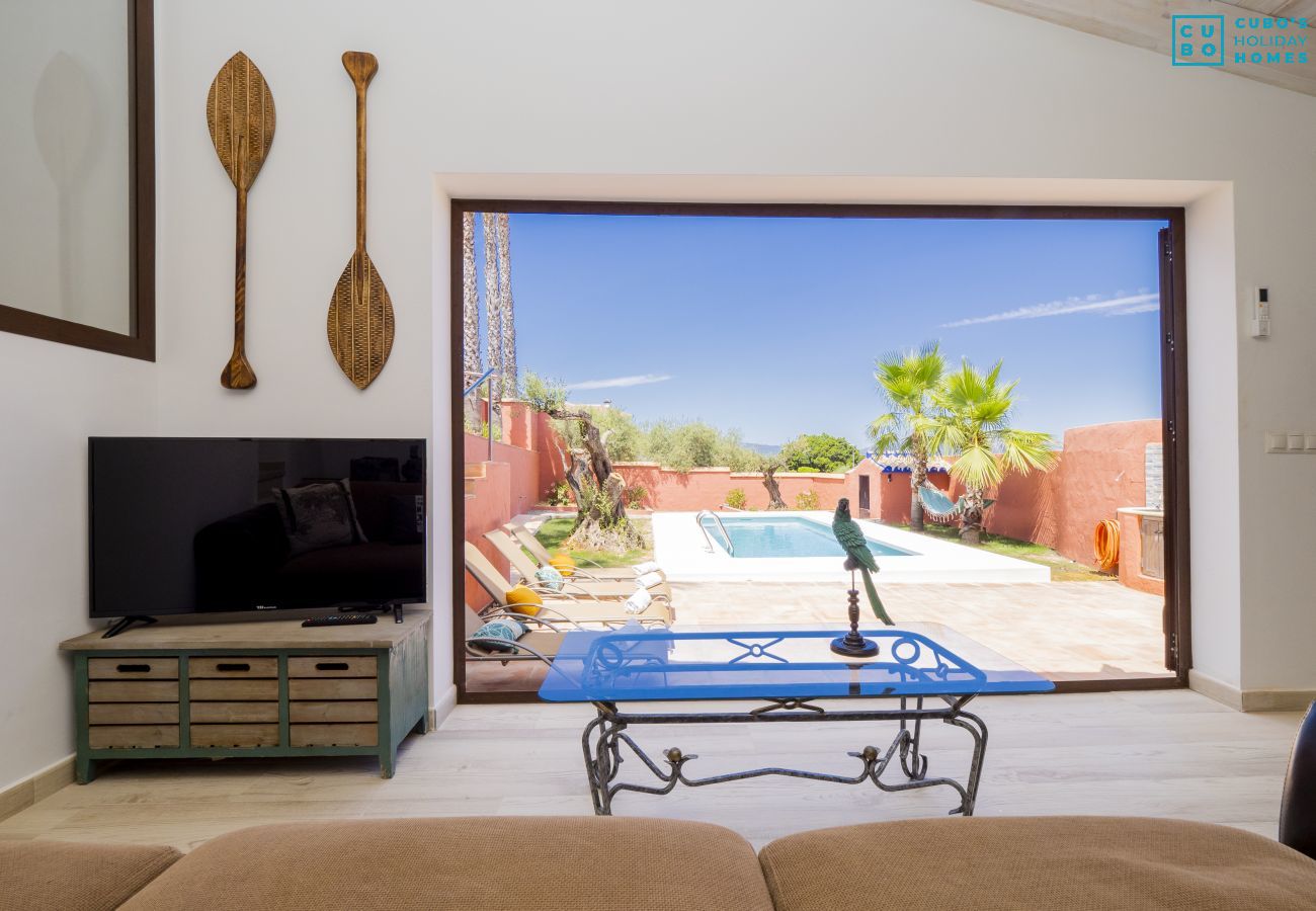 Living room of this farm in Alhaurín el Grande