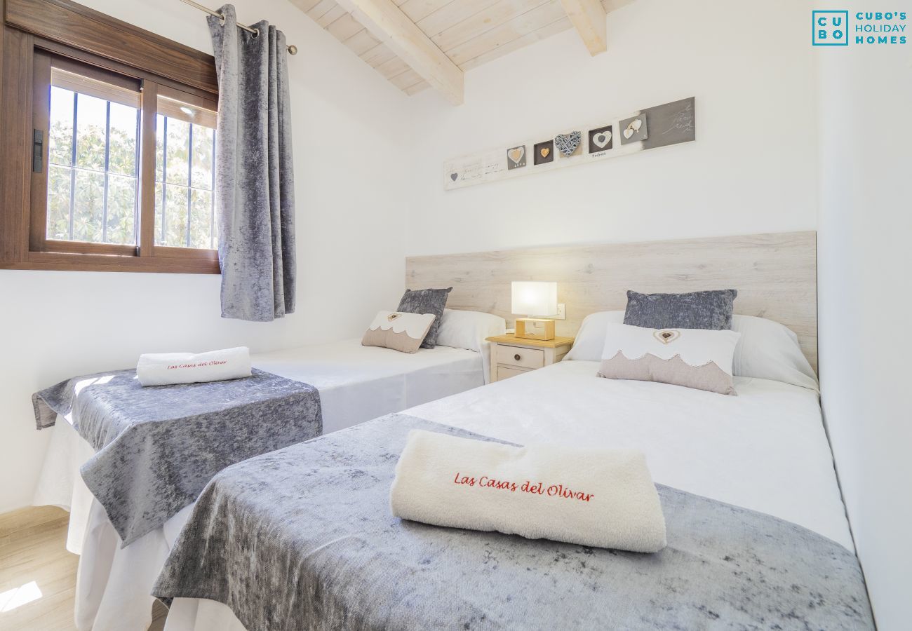 Bedroom of this country house in Alhaurín el Grande