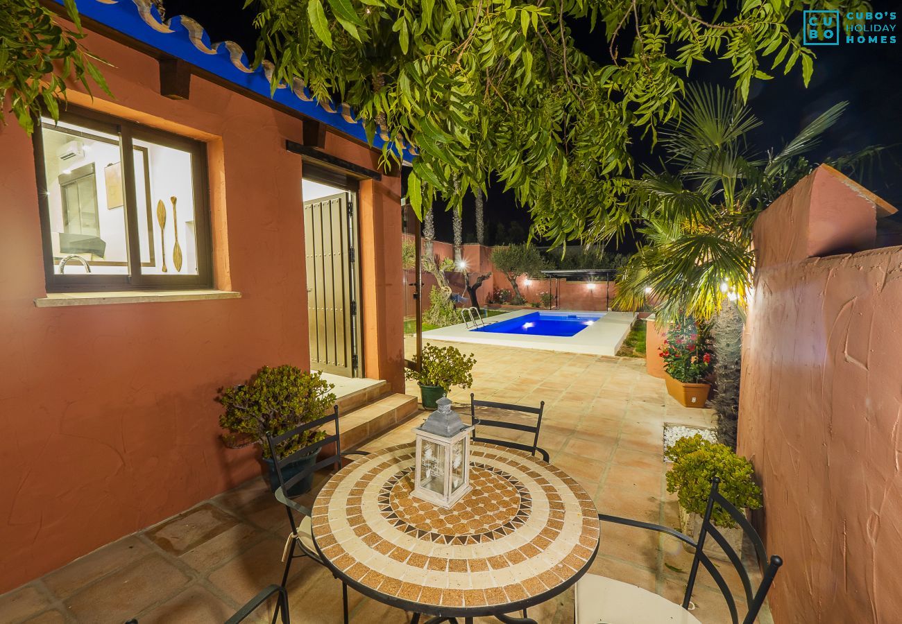 Terrace of this farm in Alhaurín el Grande