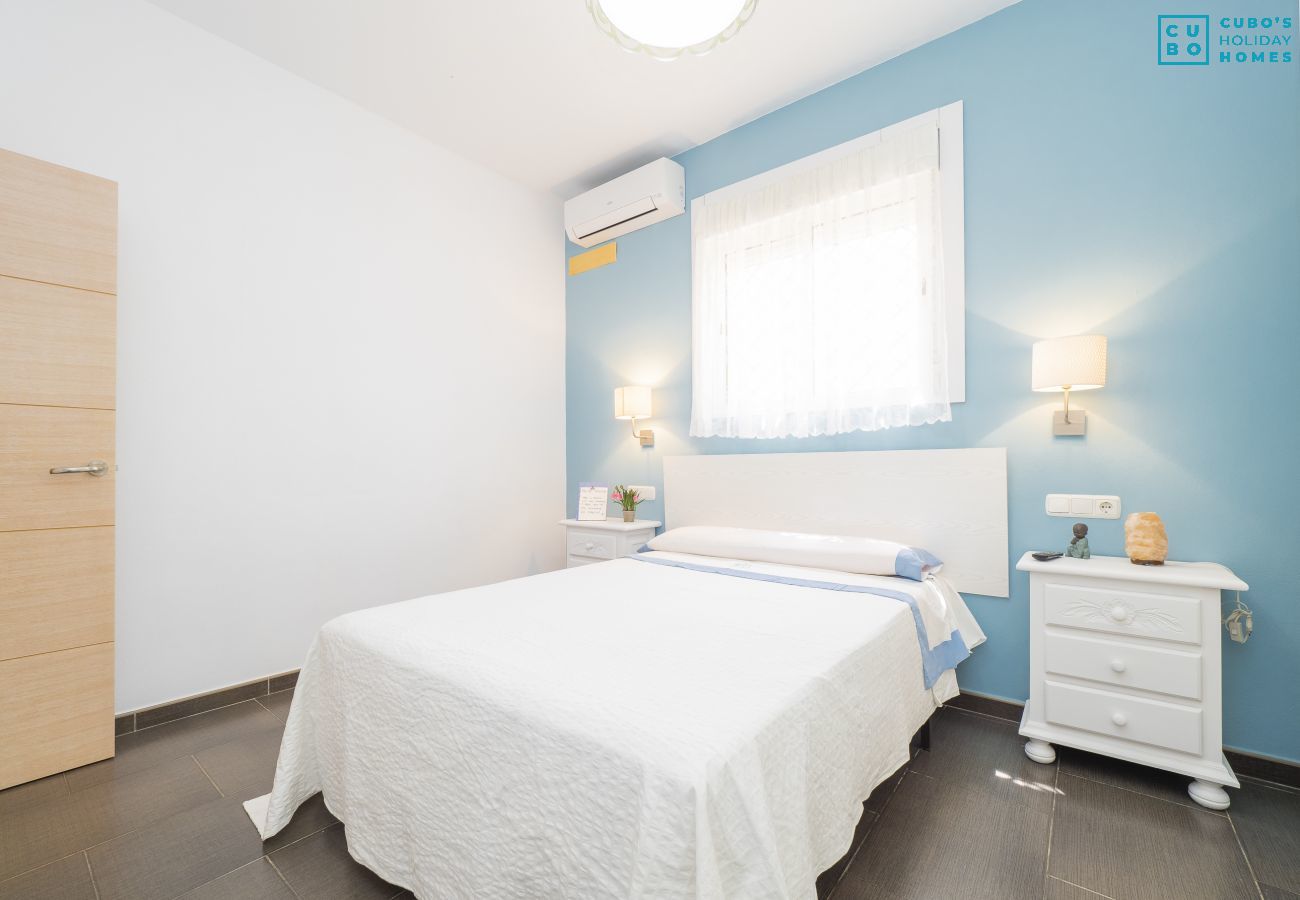 Bedroom of this country house in Alhaurín de la torre