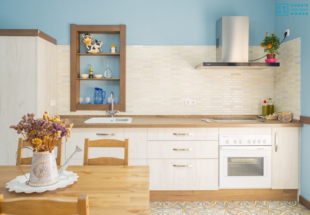 Kitchen of this country house in Alhaurín de la torre
