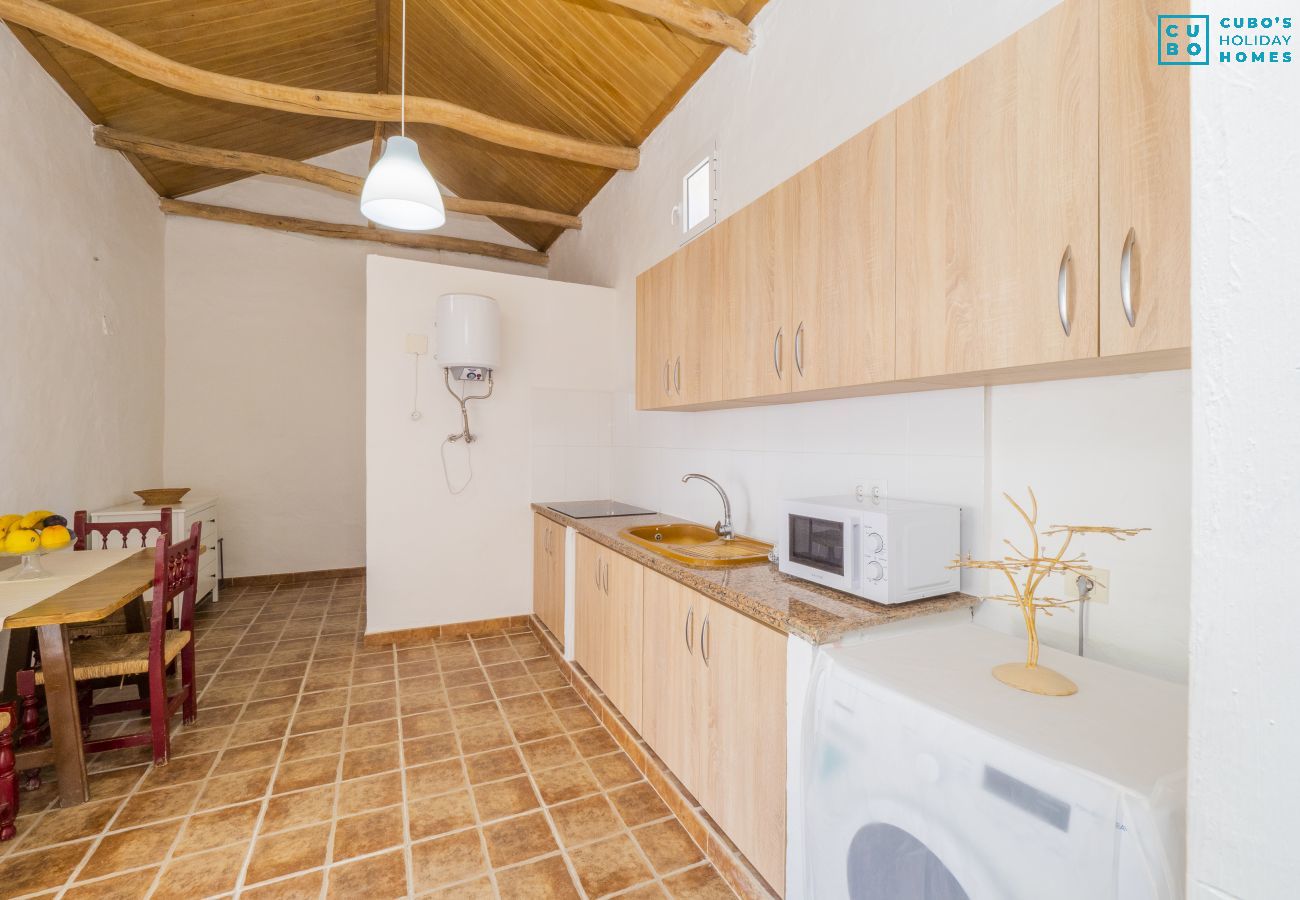 Kitchen of this farm in Coín