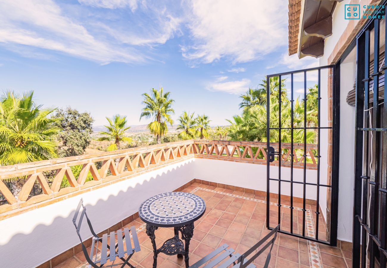 Terrace of this Finca in Alhaurín el Grande