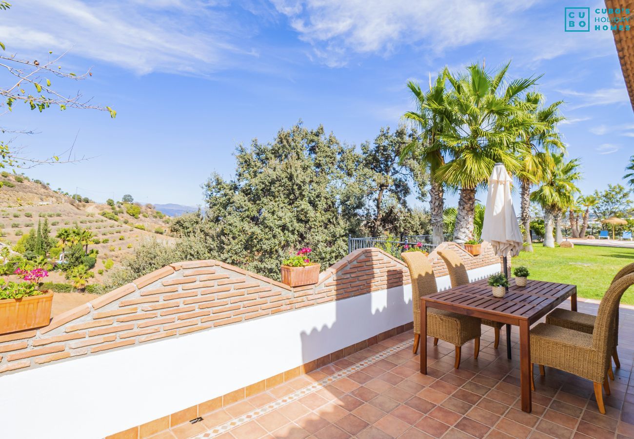 Terrace of this Finca in Alhaurín el Grande