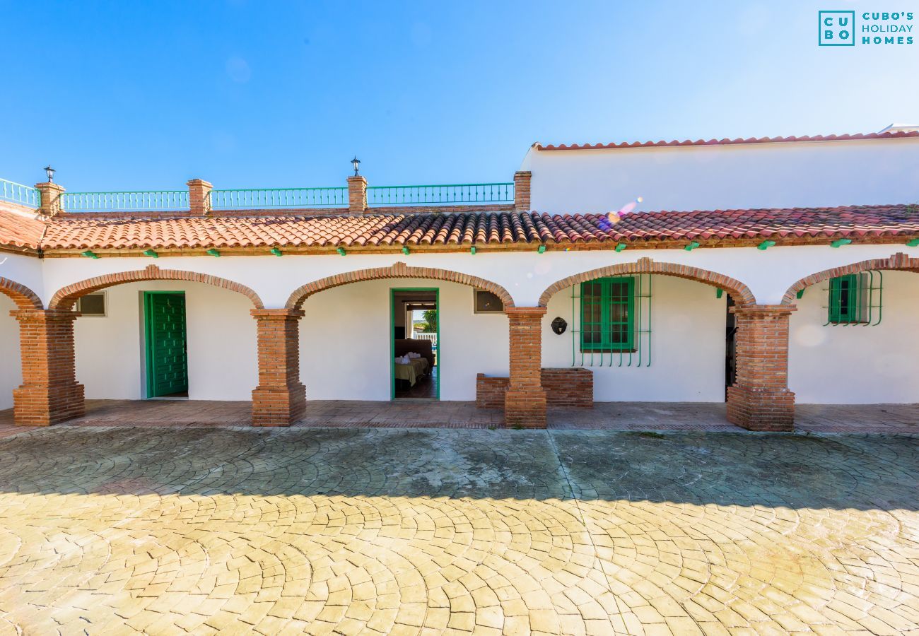 Terrace of this studio in Cártama