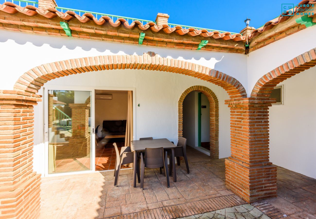 Terrace of this studio in Cártama