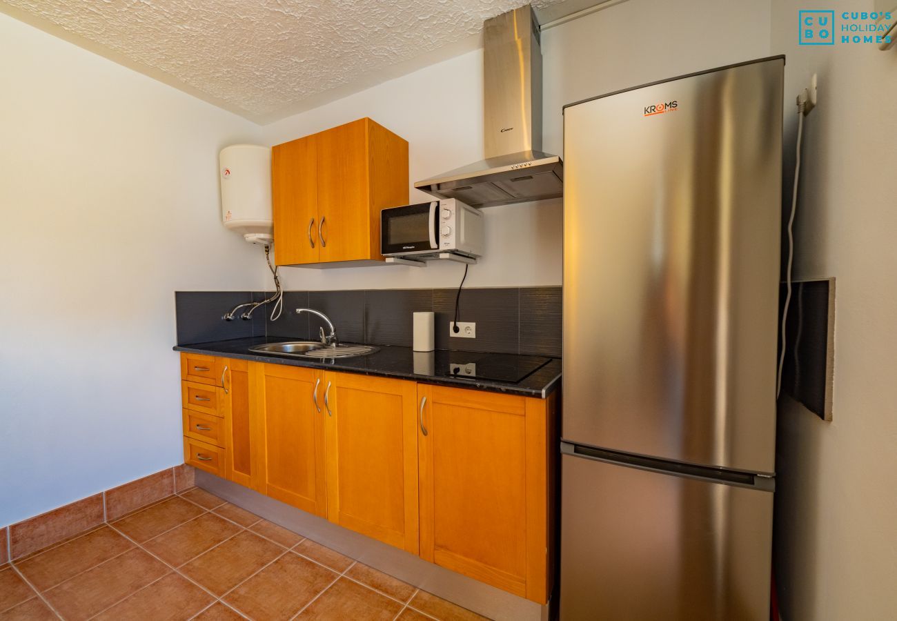 Kitchen of this studio in Cártama