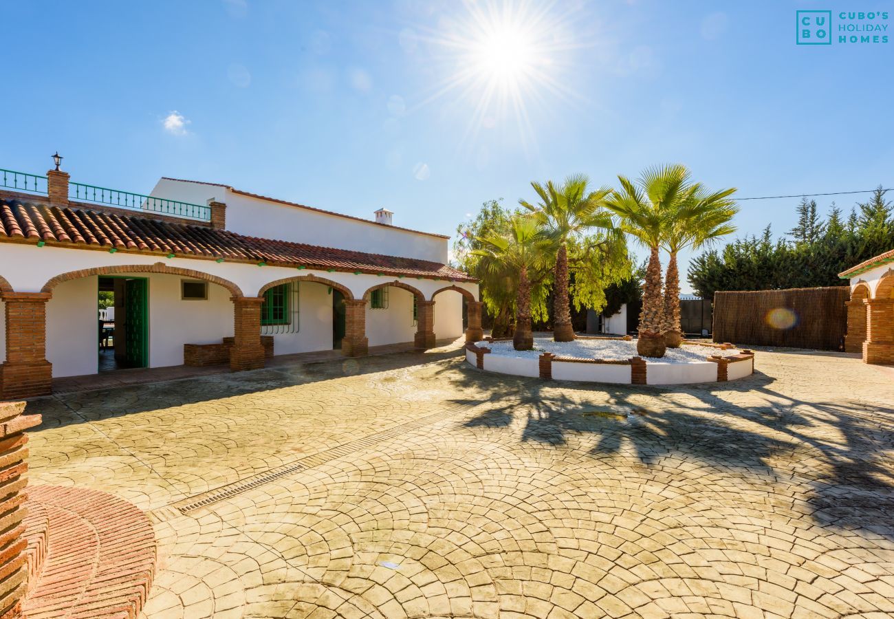 Terrace of this studio in Cártama