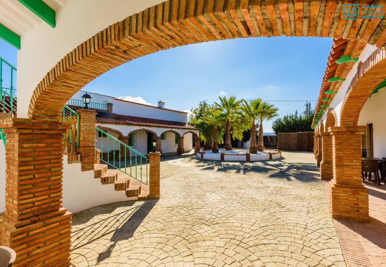Terrace of this studio in Cártama