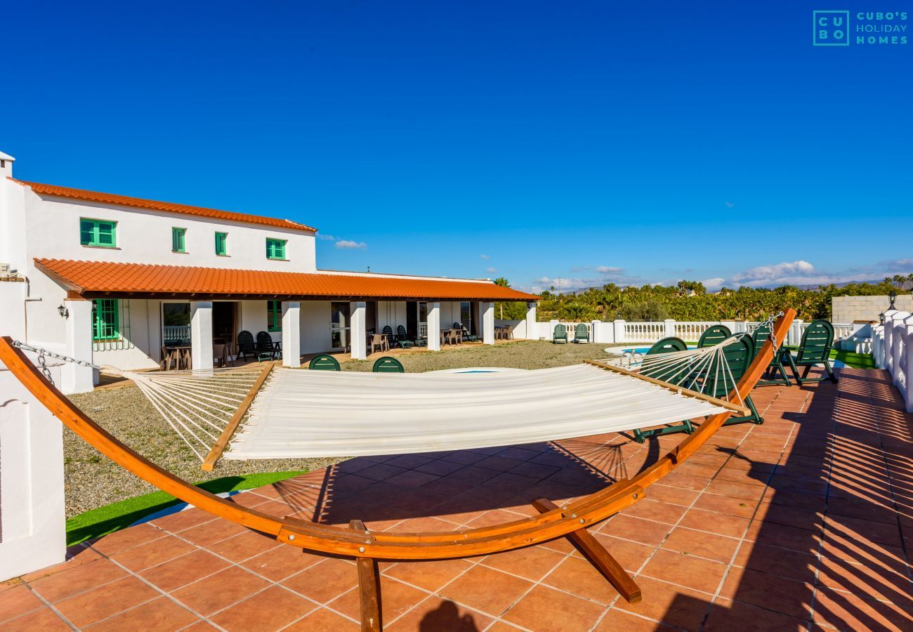 Terrace of this studio in Cártama
