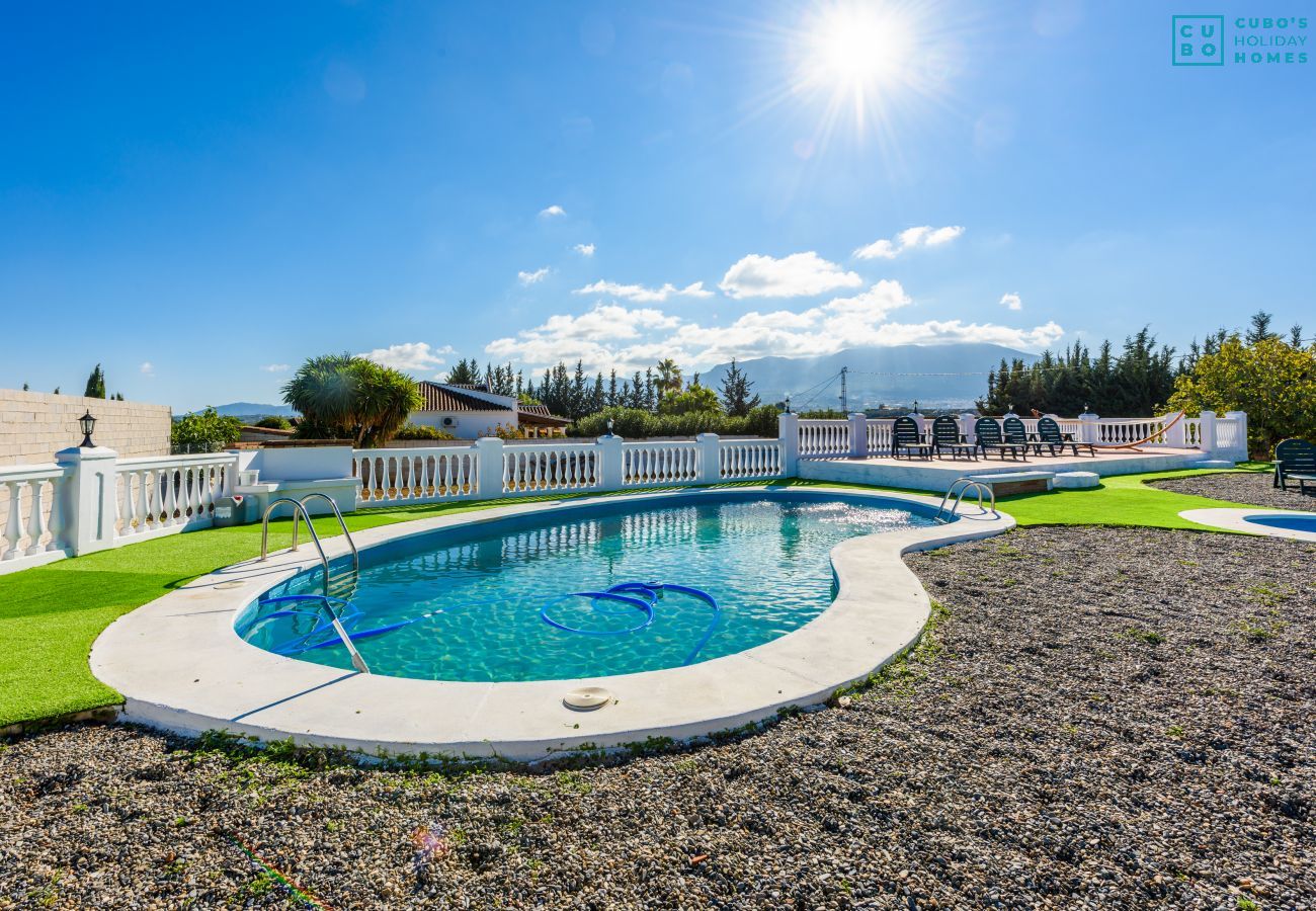 Terrace of this studio in Cártama