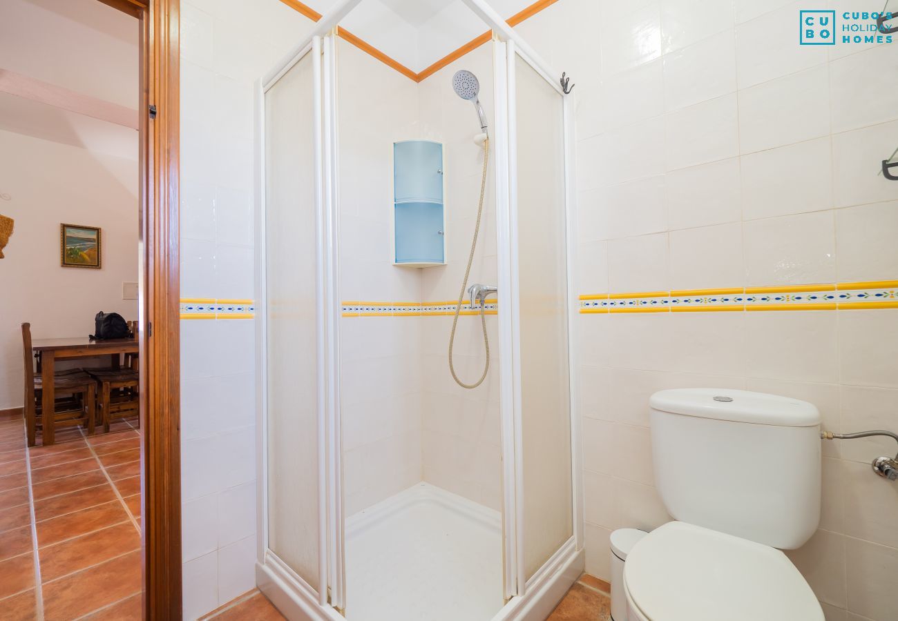 bathroom, shower tray, rural house