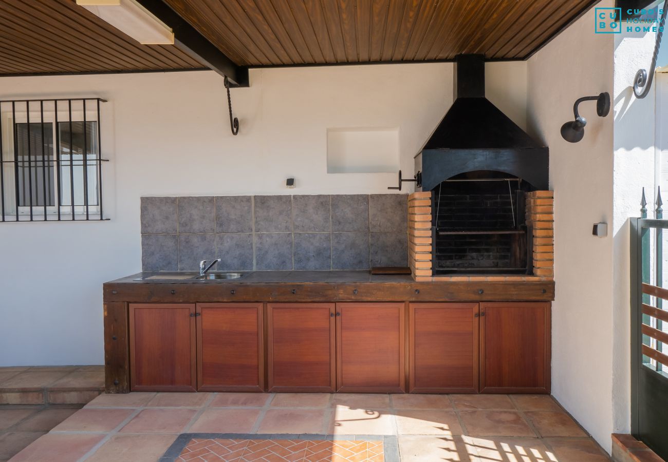 barbecue, rural house, tourism in Malaga