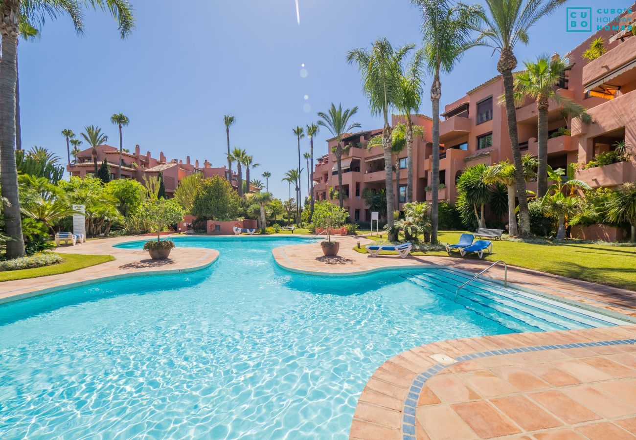 Pool of the apartment Marbella Costa del Sol