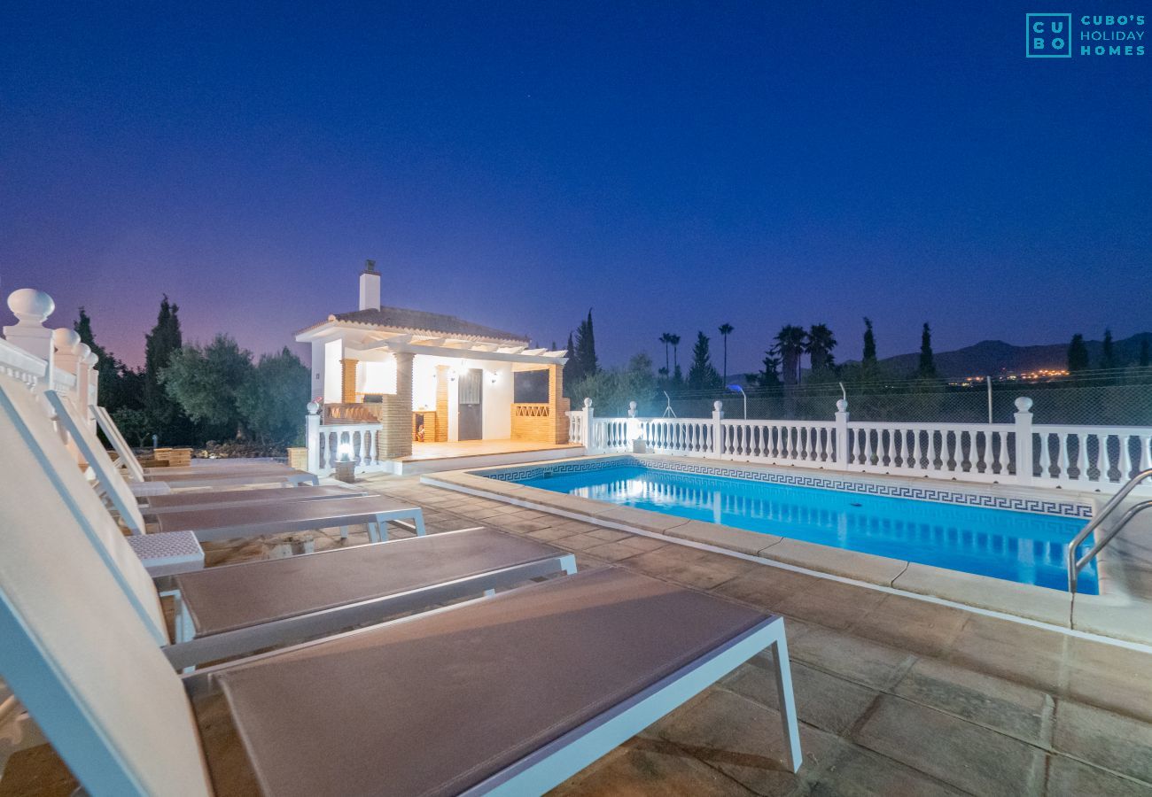 Villa in Alhaurin de la Torre - Cubo's Villa Blanca Alhaurin