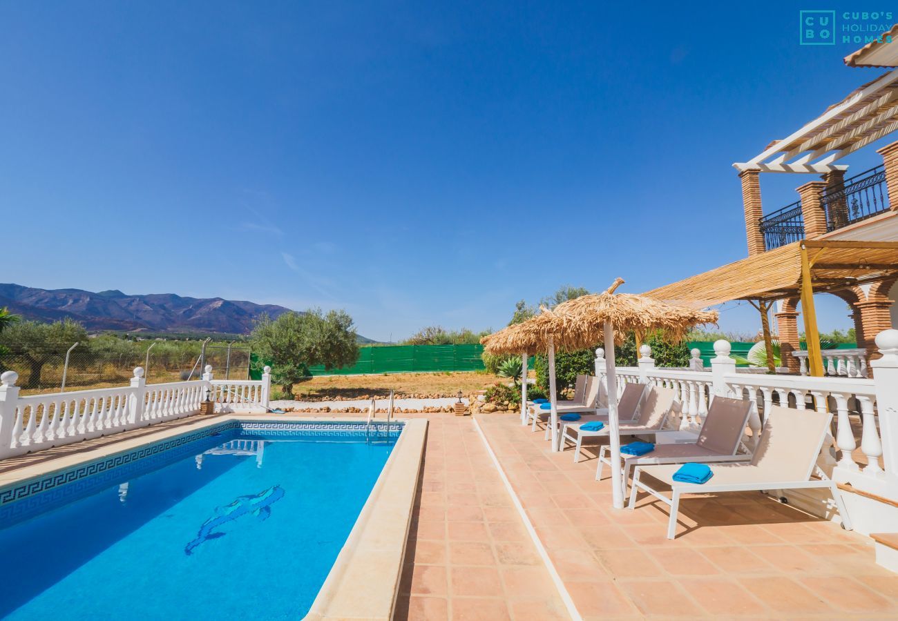 Villa in Alhaurin de la Torre - Cubo's Villa Blanca Alhaurin