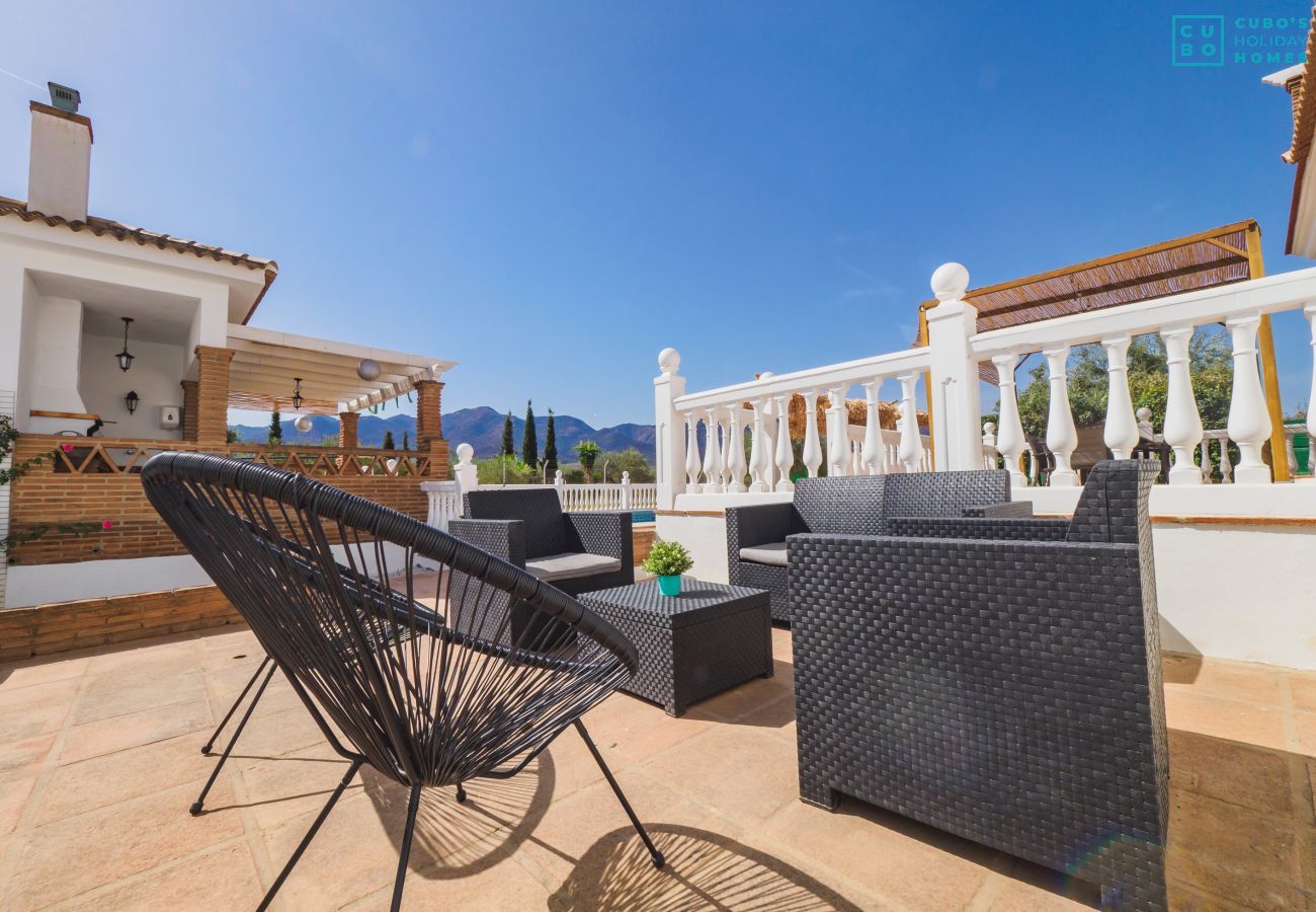 Villa in Alhaurin de la Torre - Cubo's Villa Blanca Alhaurin
