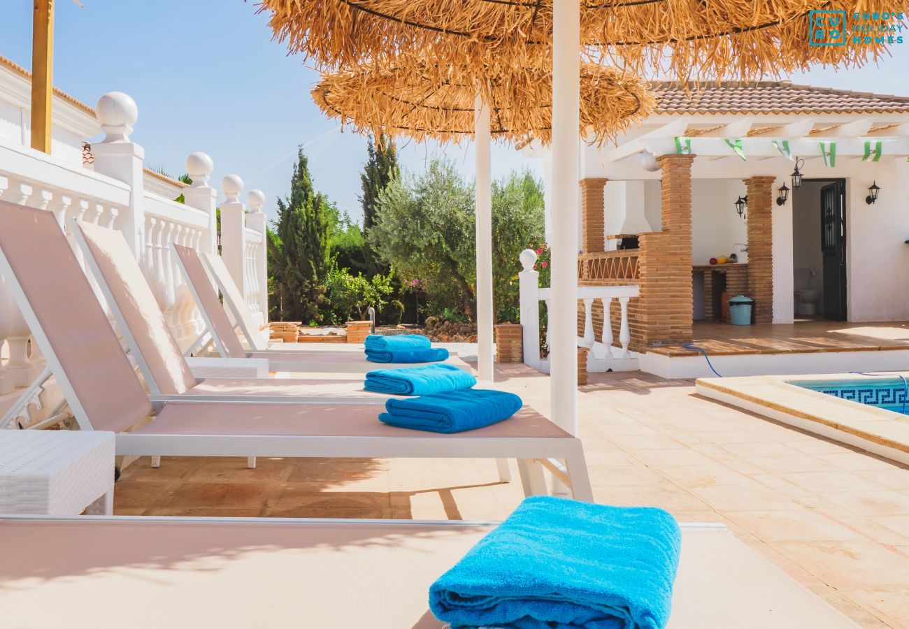 Villa in Alhaurin de la Torre - Cubo's Villa Blanca Alhaurin