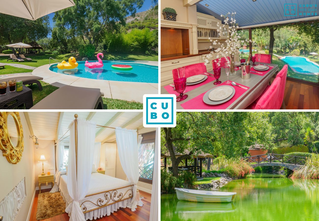 Rural apartment with pool surrounded by nature
