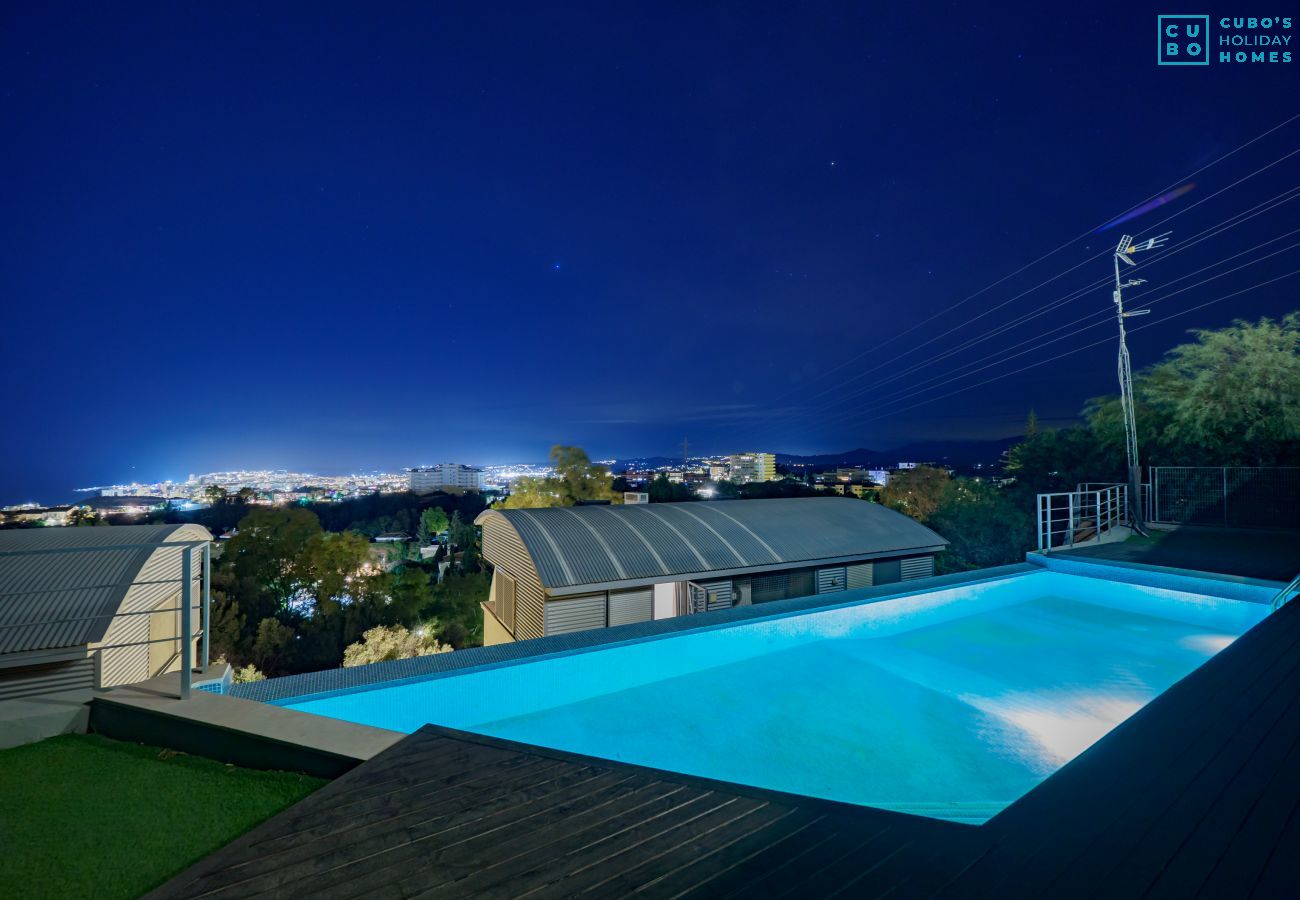 House in Fuengirola - Cubo's Casa Jilguero Torreblanca View City & Sea