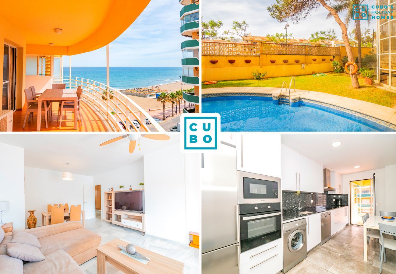 Flat on the beach in Fuengirola with free parking