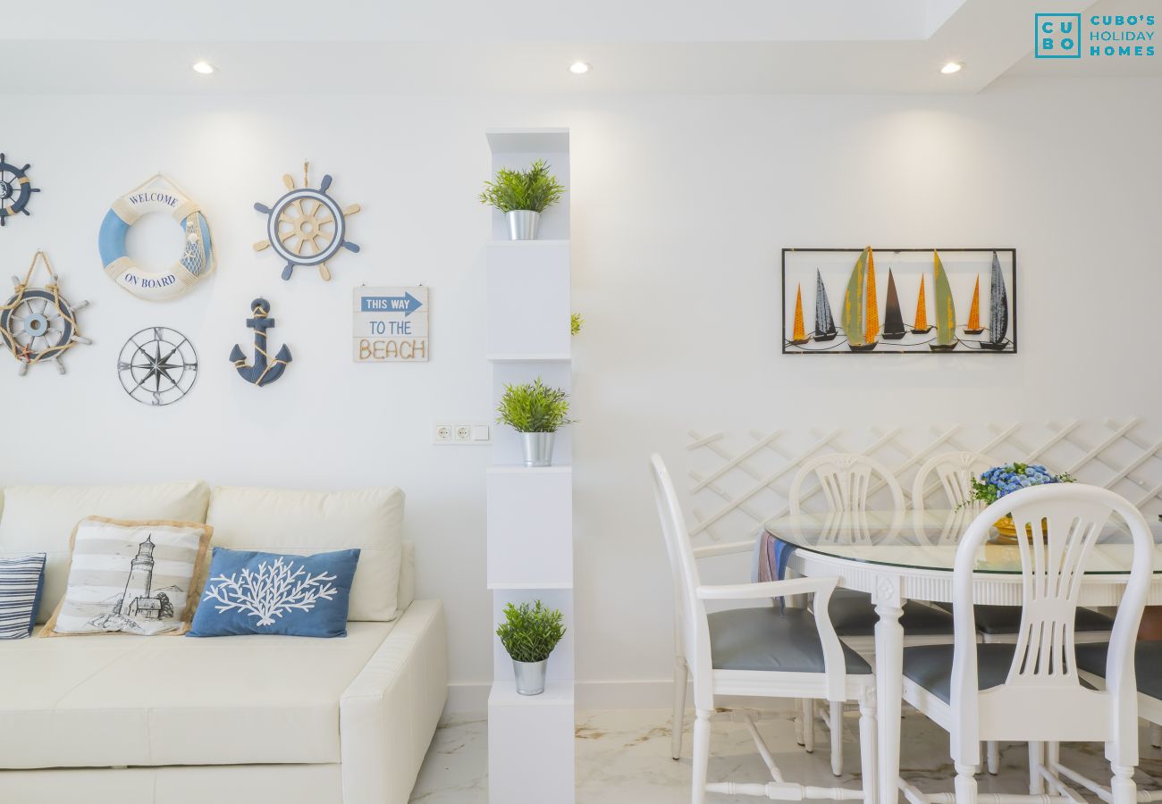 Apartment in Mijas Costa - Cubo's El Faro Beach Apartment with Pool