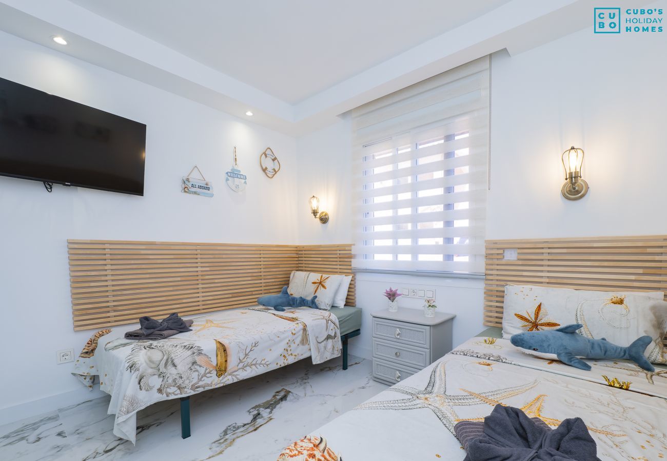 Apartment in Mijas Costa - Cubo's El Faro Beach Apartment with Pool