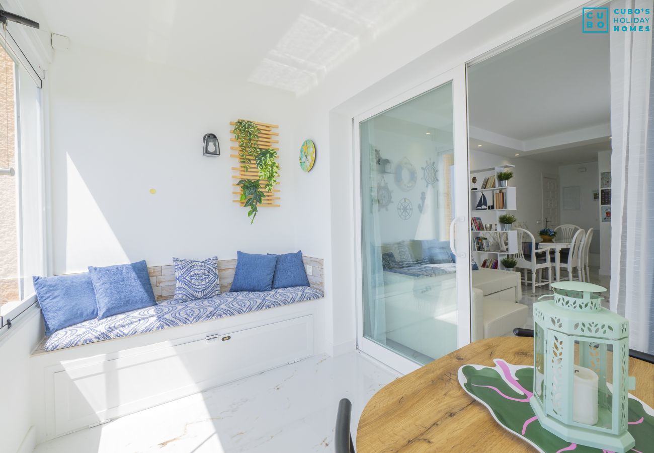 Apartment in Mijas Costa - Cubo's El Faro Beach Apartment with Pool