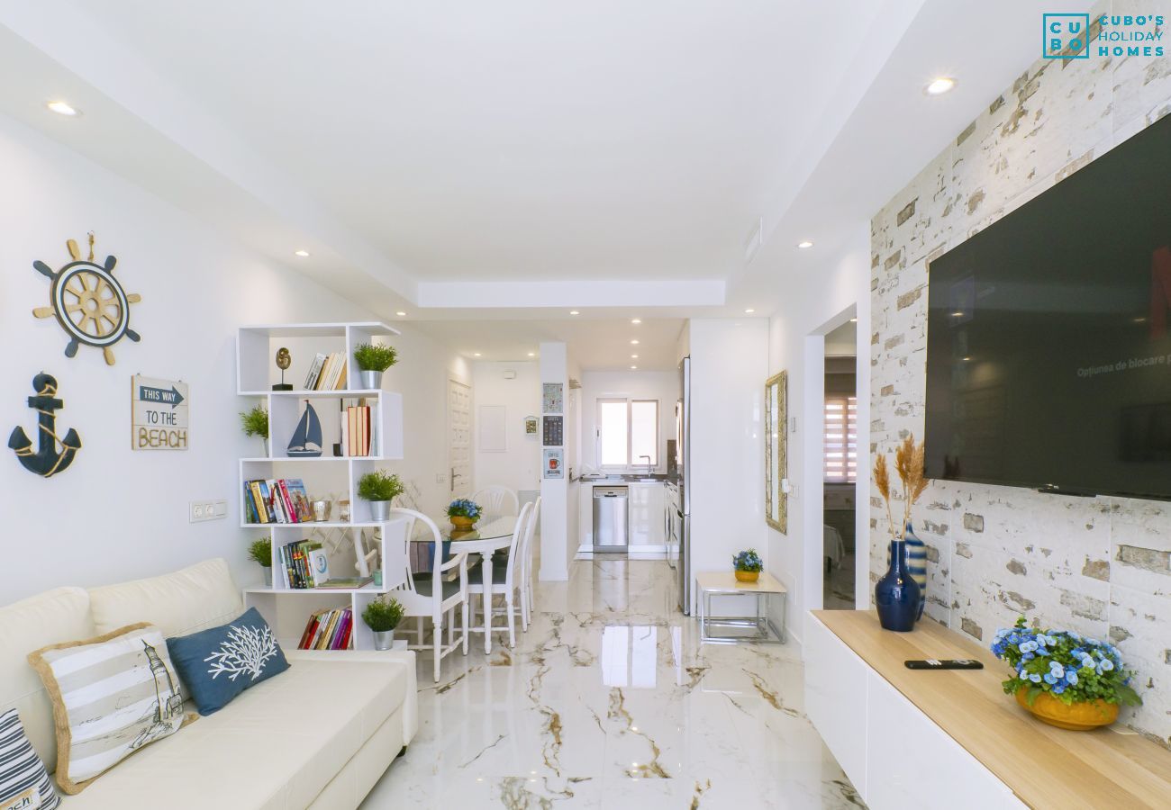 Apartment in Mijas Costa - Cubo's El Faro Beach Apartment with Pool