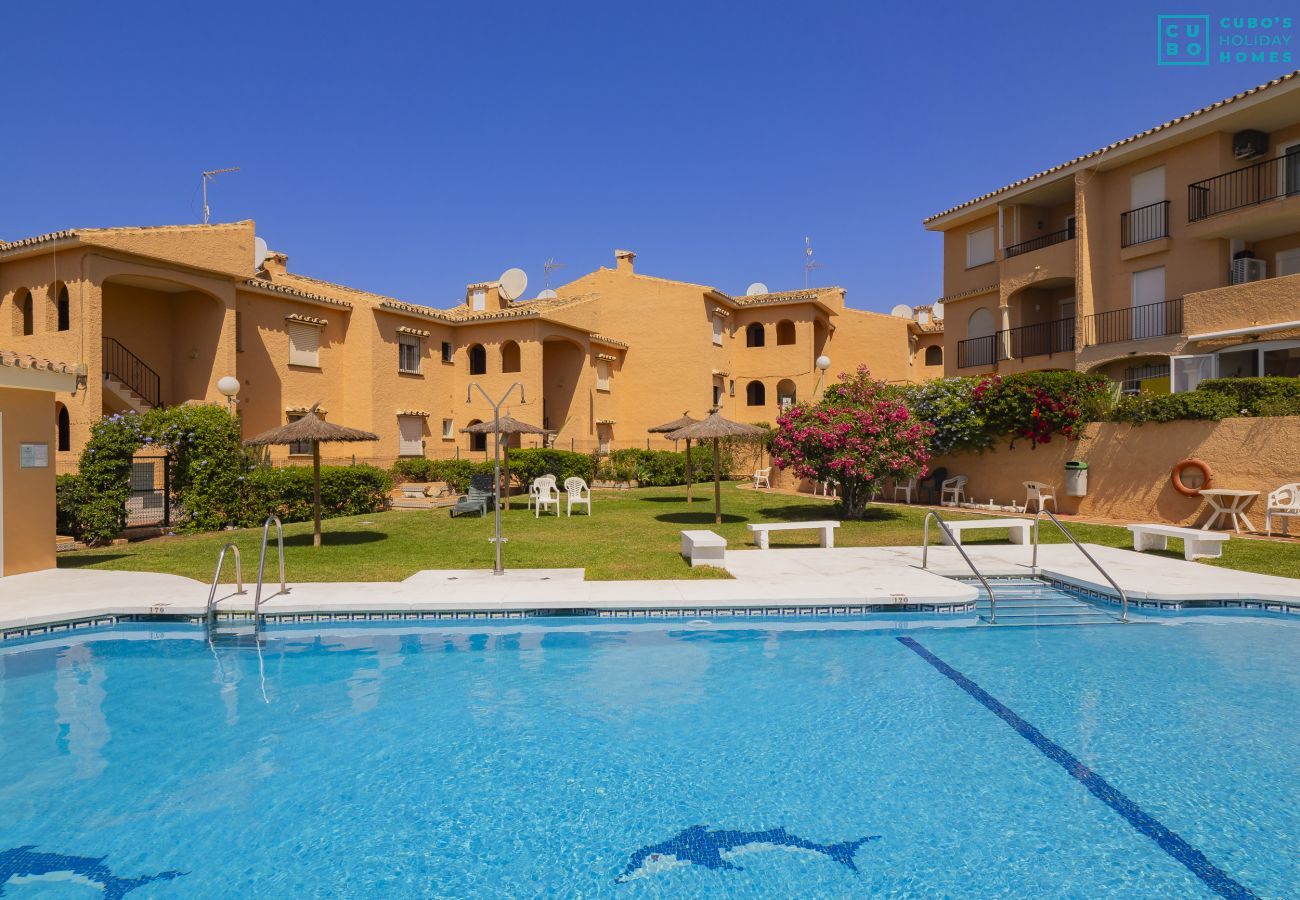 Apartment in Mijas Costa - Cubo's El Faro Beach Apartment with Pool