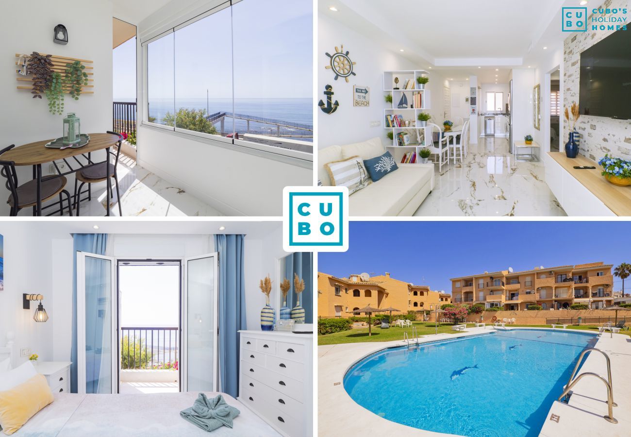Wonderful holiday flat with pool in Mijas Costa