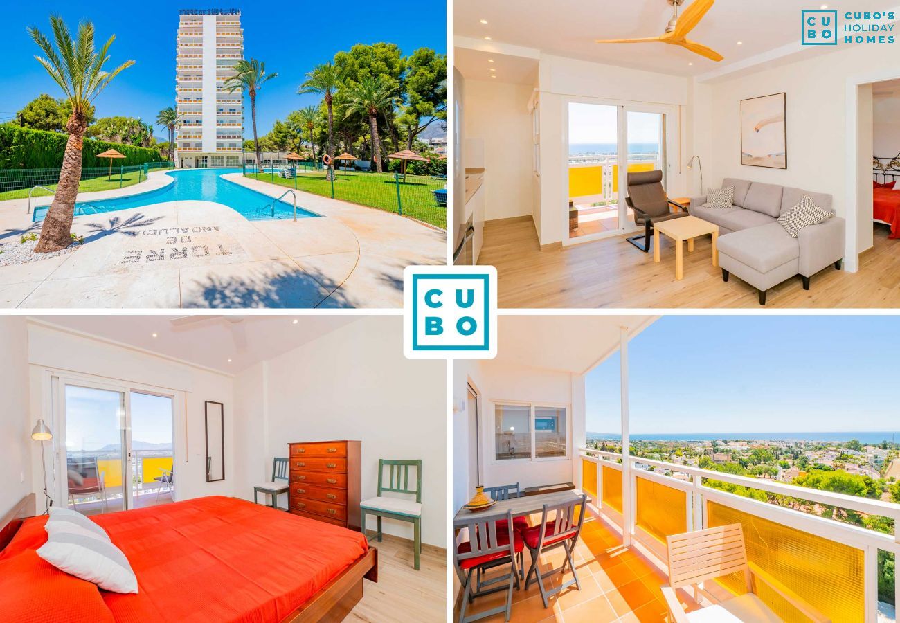Charming flat in Marbella with wonderful views and close to Puerto Banus.