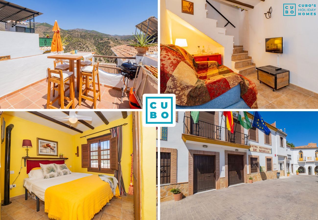 Charming house in the centre of Sedella in the Axarquia for 4 persons.