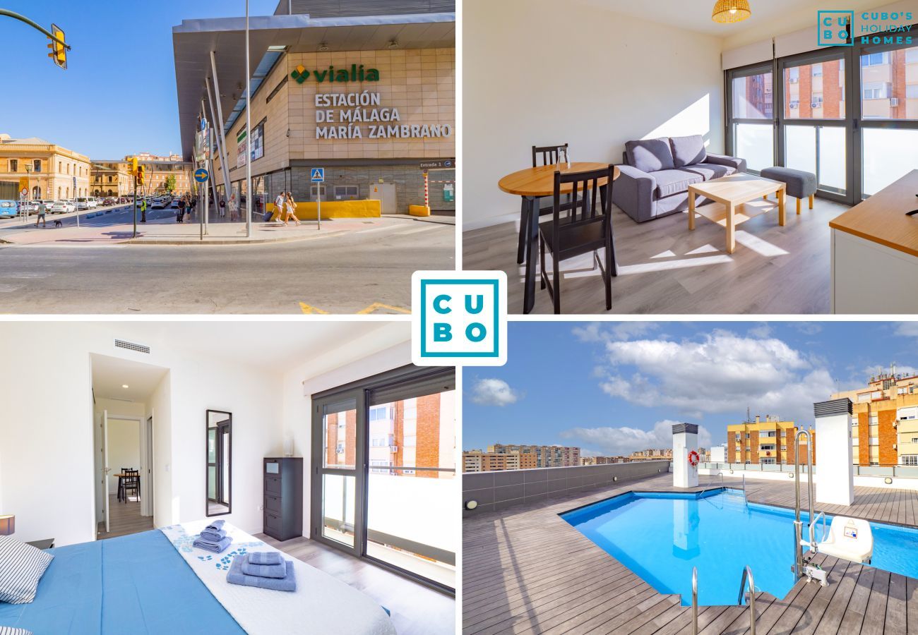 Holiday apartment for couples in Málaga.