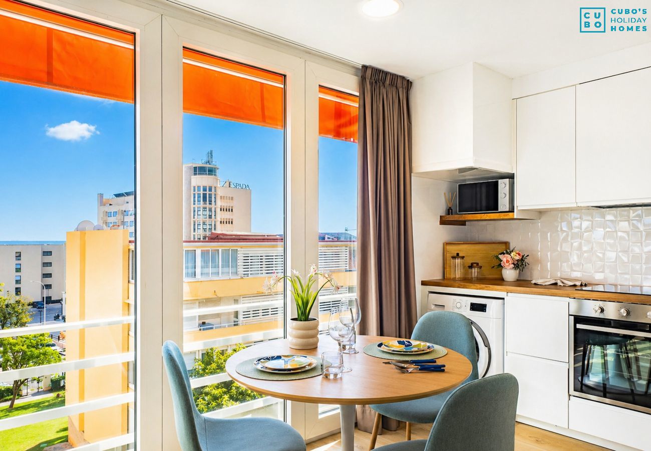 Studio in Torremolinos - Cubo's Sea View Studio 100m from the Beach