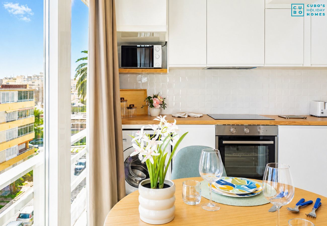 Studio in Torremolinos - Cubo's Sea View Studio 100m from the Beach