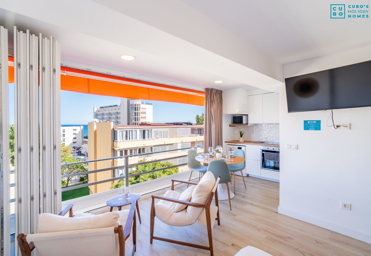 Studio in Torremolinos - Cubo's Sea View Studio 100m from the Beach