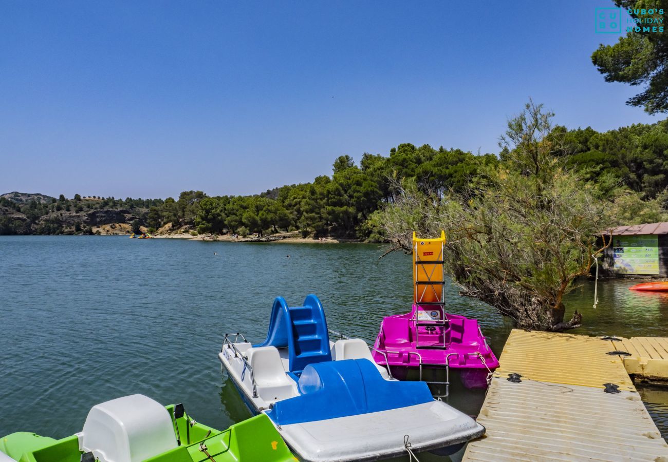 Rent by room in Casarabonela - Cubo's Hotel Cortijo San Antonio &Caminito del Rey