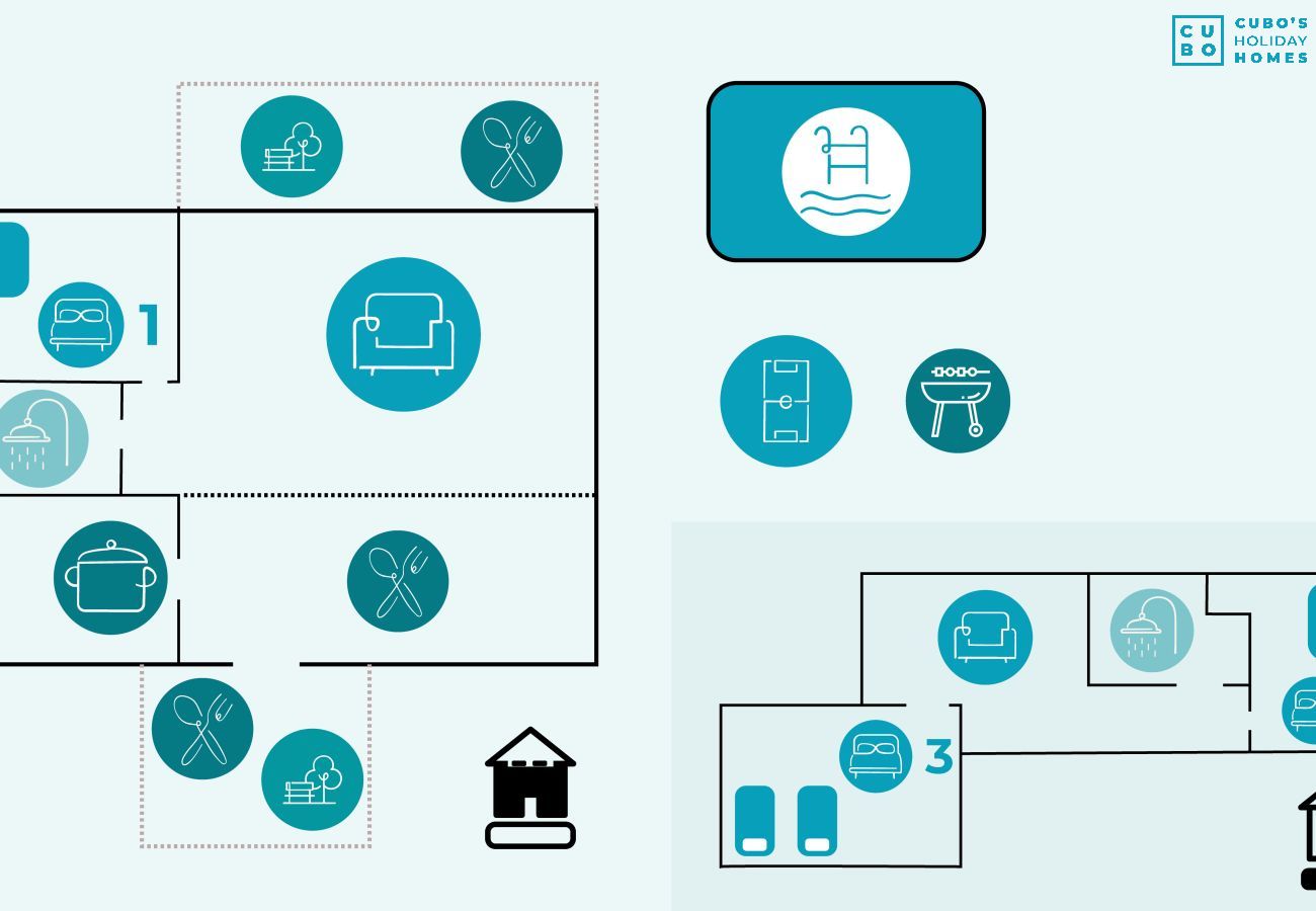 Cottage in Coín - Cubo's Salvadora Rural House
