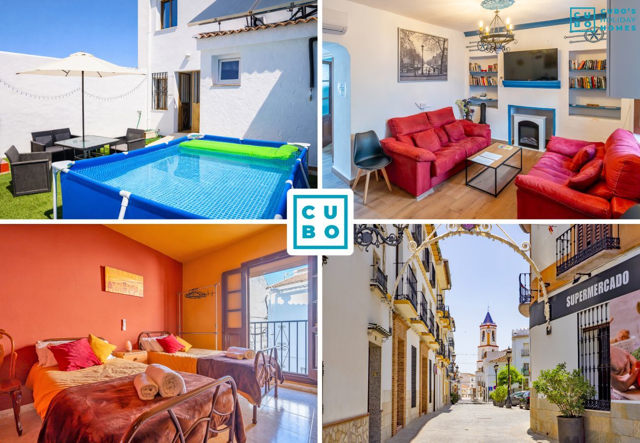 Holiday home in Yunquera with pool