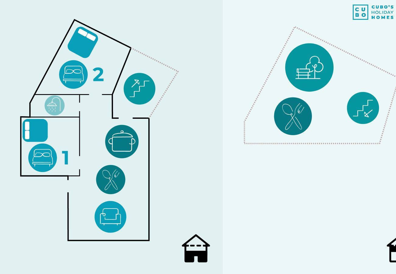House in Nerja - Cubo's Casa Nerja Roof Terrace