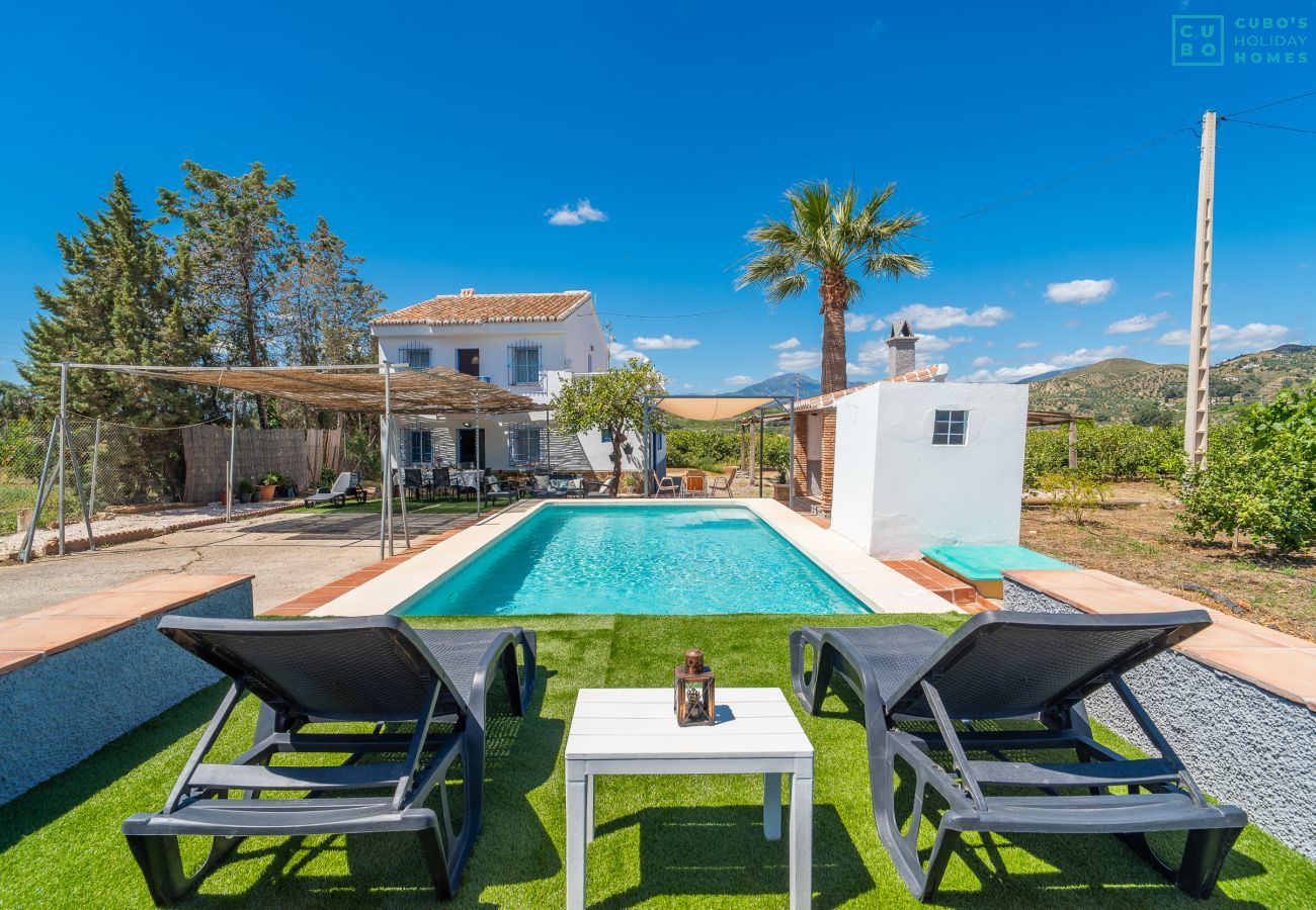 Rural house with pool in Álora near Caminito del Rey