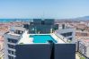 Appartement à Málaga - Cubo's Urban Sky Terrace View Apartment