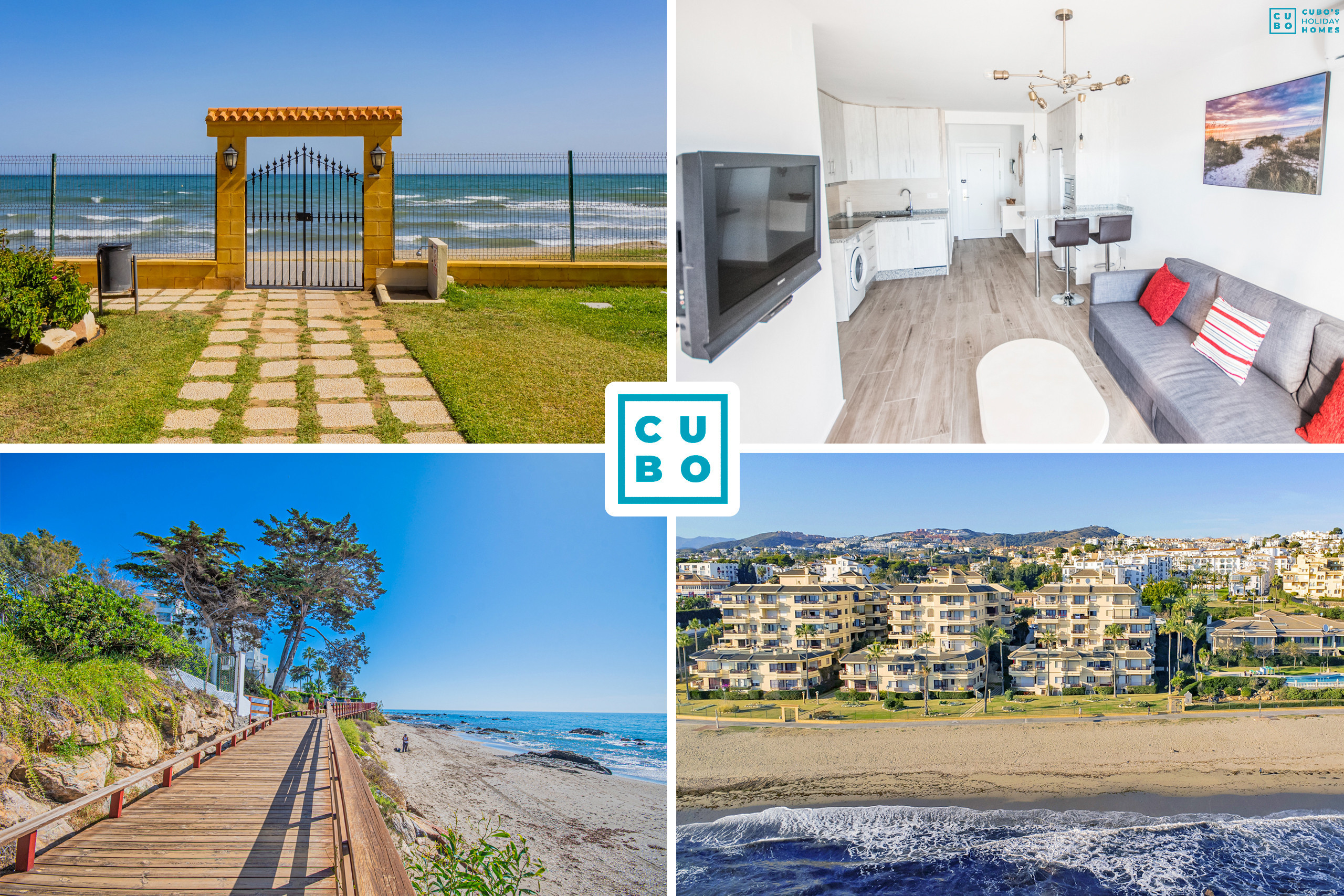 Merveilleux appartement de vacances pour 4 personnes à Mijas
